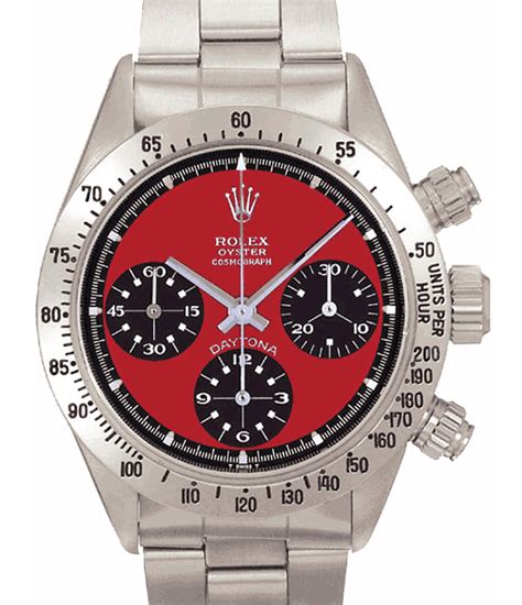 aul newman ferrari red rolex daytona 6565|rolex paul newman daytona.